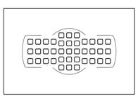 An AF sensor module with 39 effective focus points