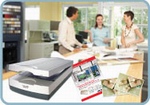 �f���ۦ۰ʳs��e�ȸ˸m�� Microtek ScanMaker 5950 �f�t�۰��t Hi-Speed USB 2.0 �ǿ餶���A���֦��s�򱽴y�C����5�������y�t��(A4/�¥�/200 DPI�ѪR��)�A���ݭn�s��h�����y���u�@�̬۷��A�ΡC