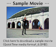 Click here to download a sample movie (QuickTime media format, 6.0MB).