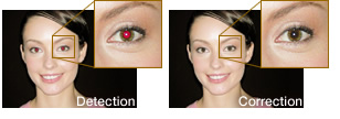 Your subjects�� eyes retain their natural color
