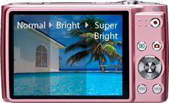 Super Bright LCD for easy viewing, even outdoors