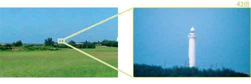 Up to 42x Dynamic Zoom